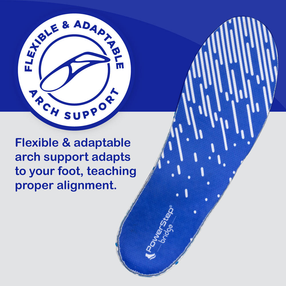 Flexible & Adaptable Arch Support: Flexible and adaptable arch support adapts to your foot, teaching proper alignment.