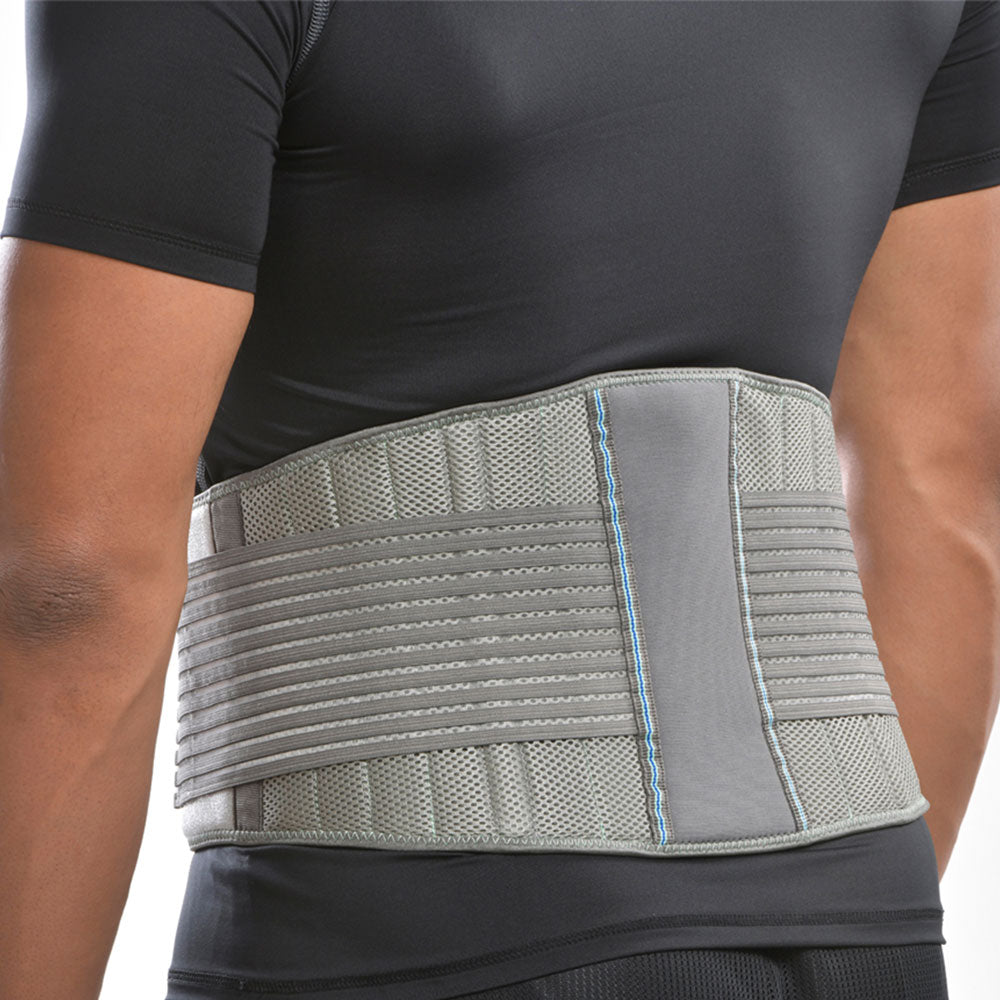 BraceFX Adjustable Back Support for relieving pain associated with back aches, back sprains and strains, muscle spasms, and arthritis 