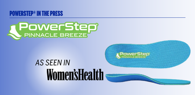 PowerStep® Pinnacle Breeze® Insoles the Best Workout Insoles Says Women’s Health