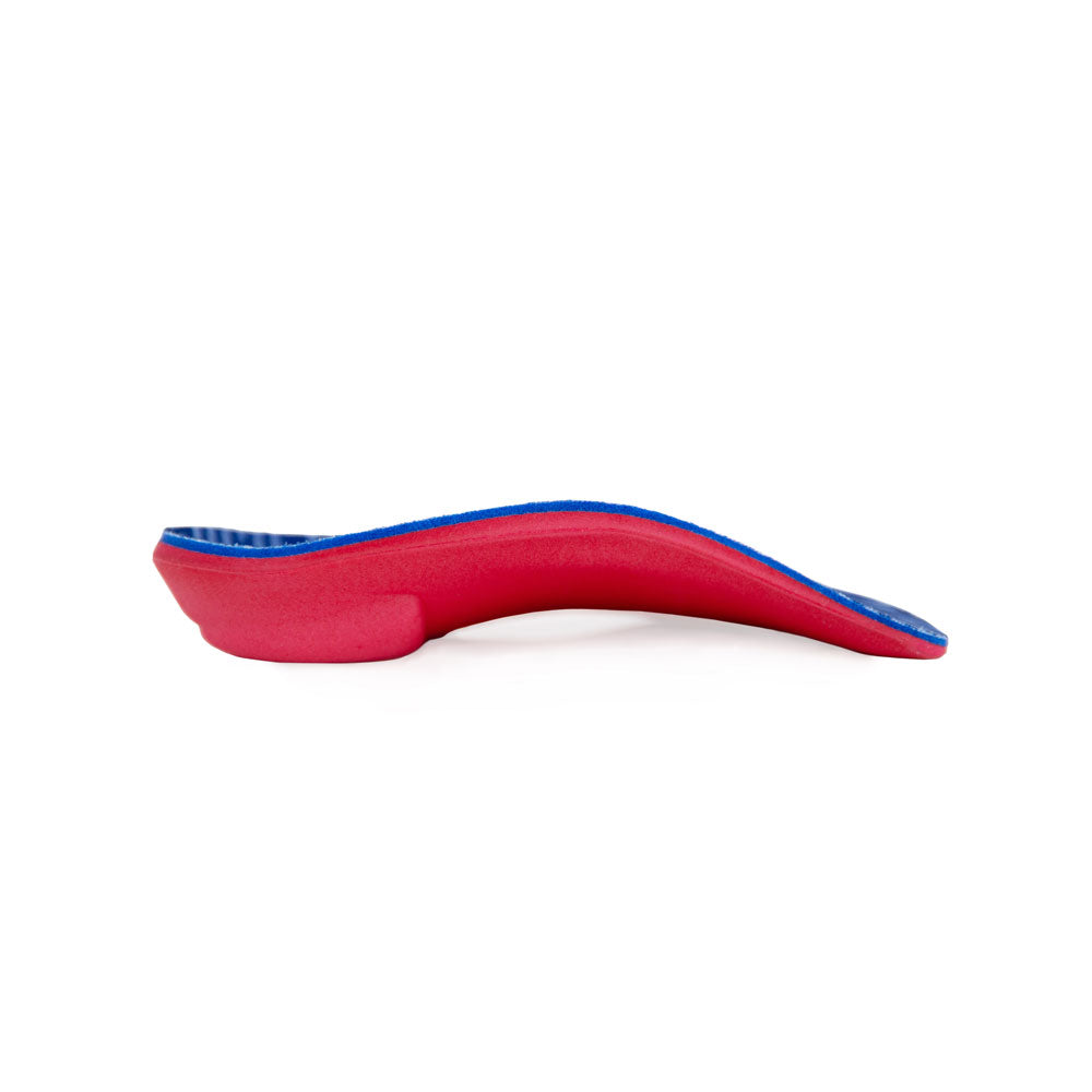 Profile view of PowerStep Pinnacle Junior 3/4 insoles