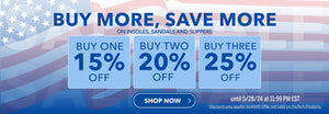 Buy more, save more. Buy 1, save 15%. Buy 2, save 20%. Buy 3, save 25%. Shop now. Offer valid until 5/28/24 at 11:59PM EST. Discount only applies to MSRP. Offer not valid on ProTech products. Most PowerStep Insoles are made in the USA with US and imported materials.