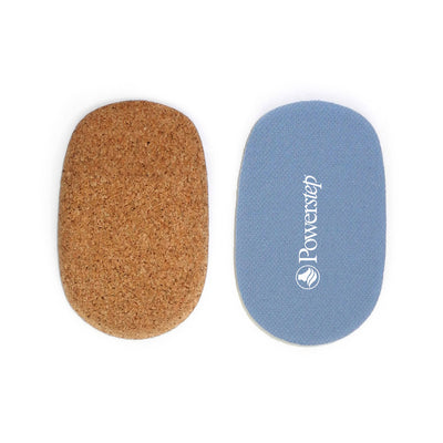 Tan composite cork case and light blue polyester top fabric, height adjustments of 4mm, 6mm, and 8mm for Men and Women