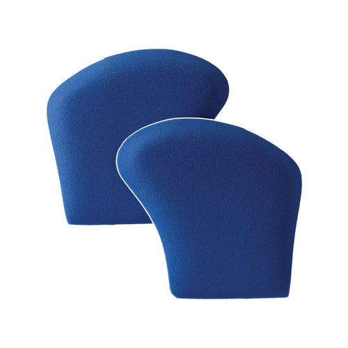 PowerStep Metatarsal Cushions for ball of foot pain, blue, transfers weight away from the metatarsal bones to relieve ball of foot pain, pair with PowerStep orthotic insoles for customized support and pain relief