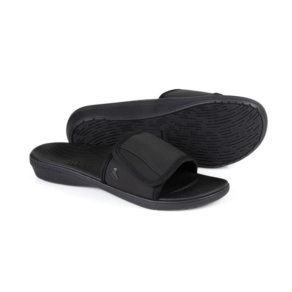 PowerStep Men's Sandals with Arch Support Slip-on Slide Sandal