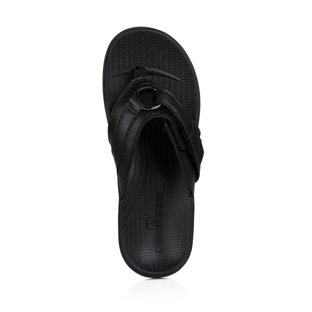 PowerStep Archwear Women's Fashion Sandals Black