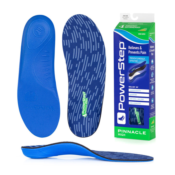 Superfeet Orthopedic Insole, High shops Arch Support, Blue Size E - 4 Pairs