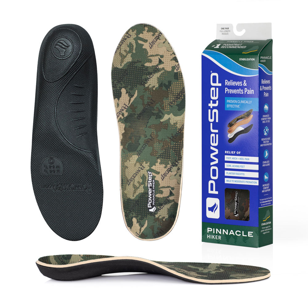 PowerStep Hiker Insoles | Arch Support Hiking Boot Orthotic Insole