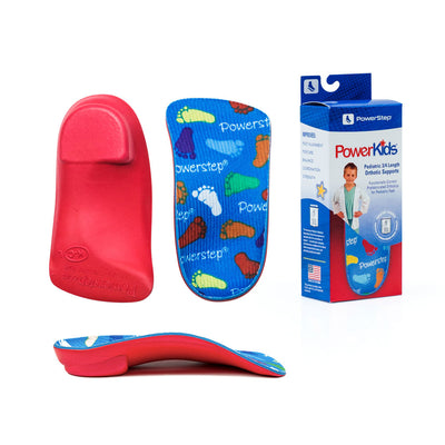 PowerStep Pinnacle Junior 3/4 Insoles | Children's Pain Relief Shoe Insert