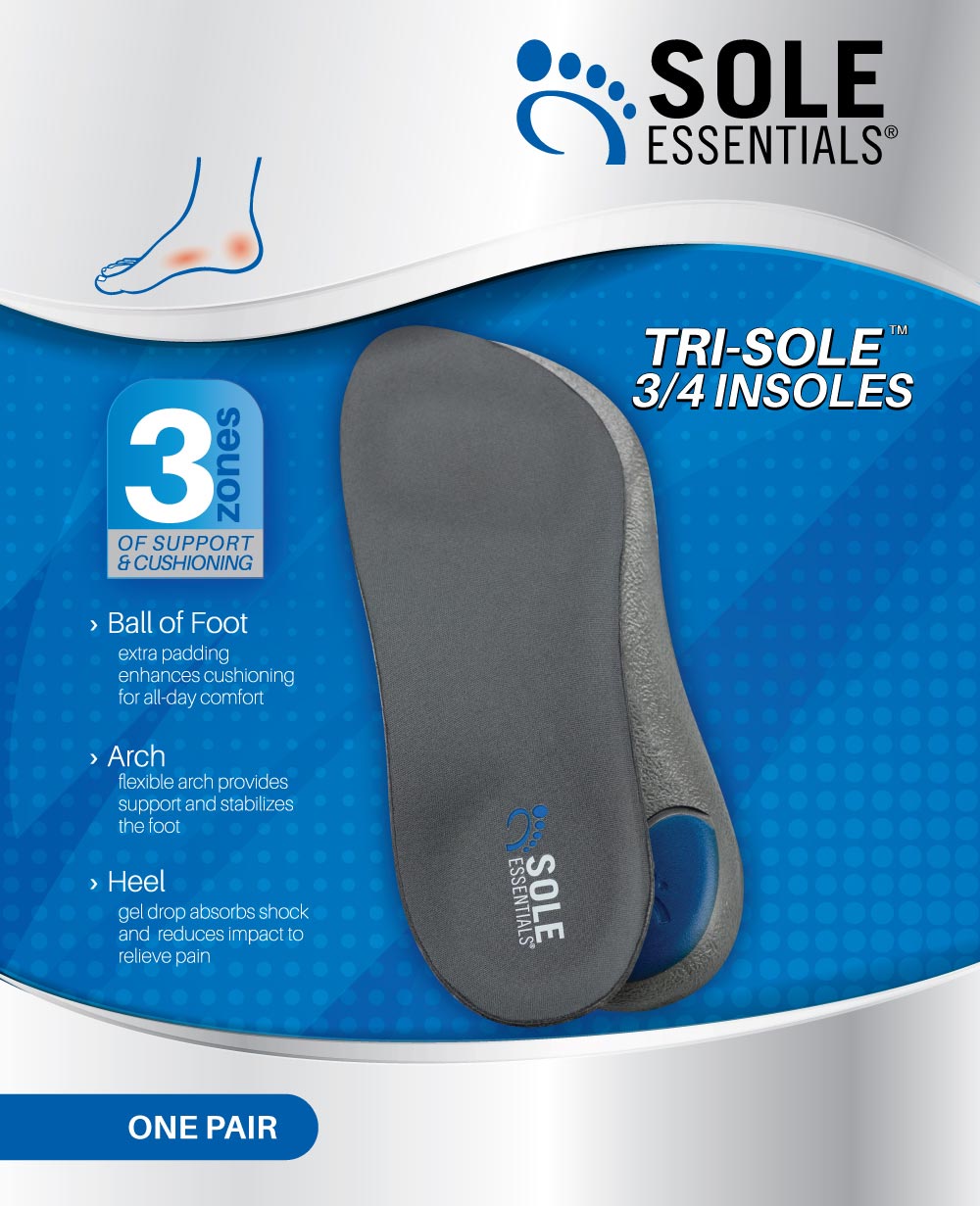 Sole Essentials Tri-Sole Insoles